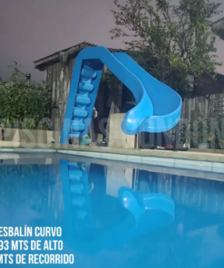 RESBALÍN CURVO CON ESCALA